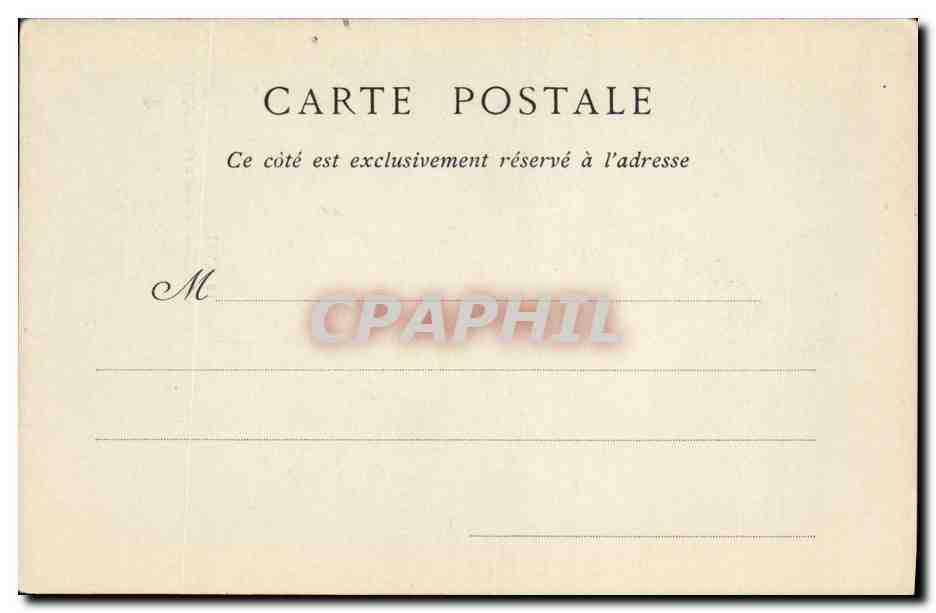 CPA Louis XVII  — Verso