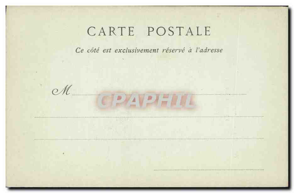 CPA Madame Royale Fille de Louis XVI et de Marie Antoinette — Verso