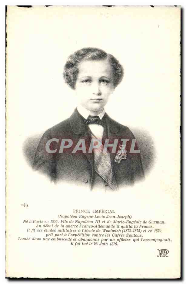 Prince impérial — Napoléon-Louis-Jean-Joseph — JND Hol. n°249