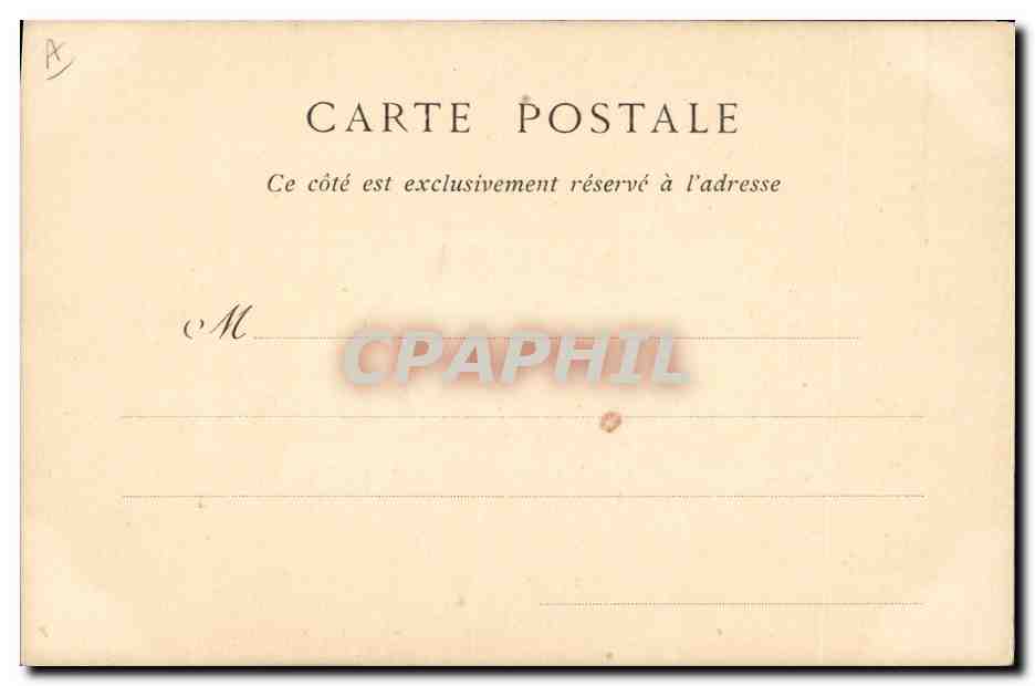 CPA Eugene de Beauharnais Vice roi d'Italie — Verso