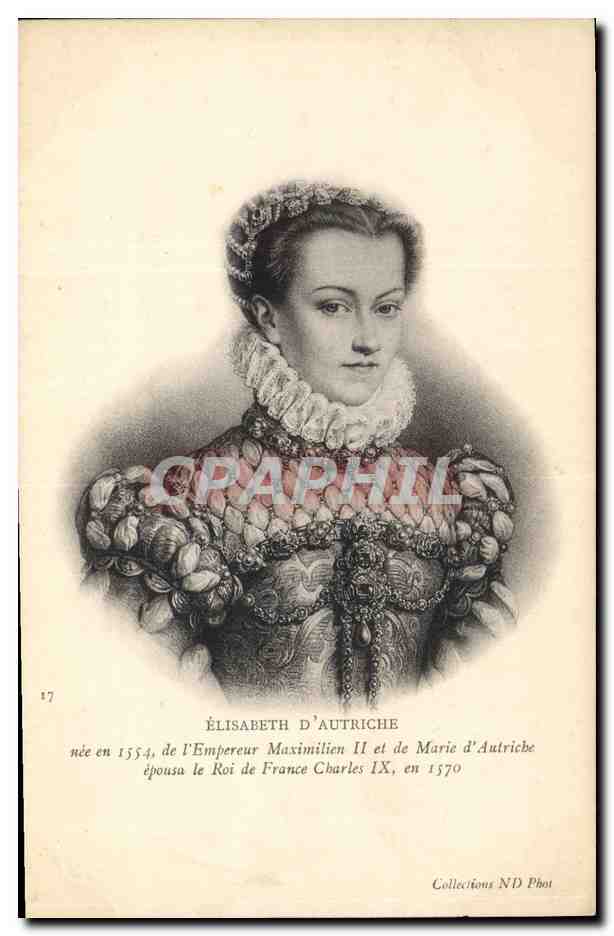 CPA Elisabeth d'Autriche 