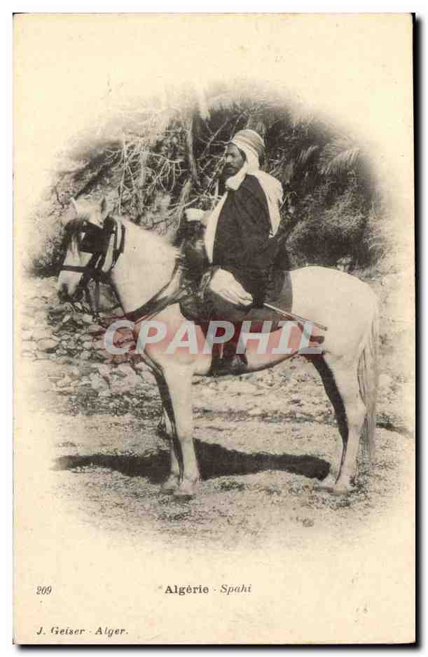 Algérie - Spahis — J. Geiser - Alger, n°209