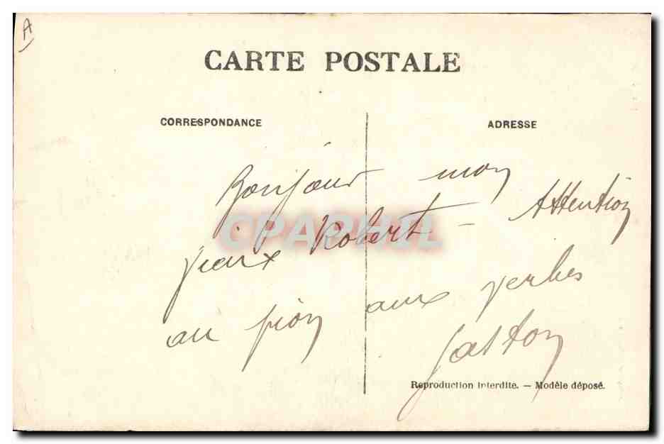 Spahis — cavalier sur cheval cabré — J. Gaiser, phot.-Alger — Verso