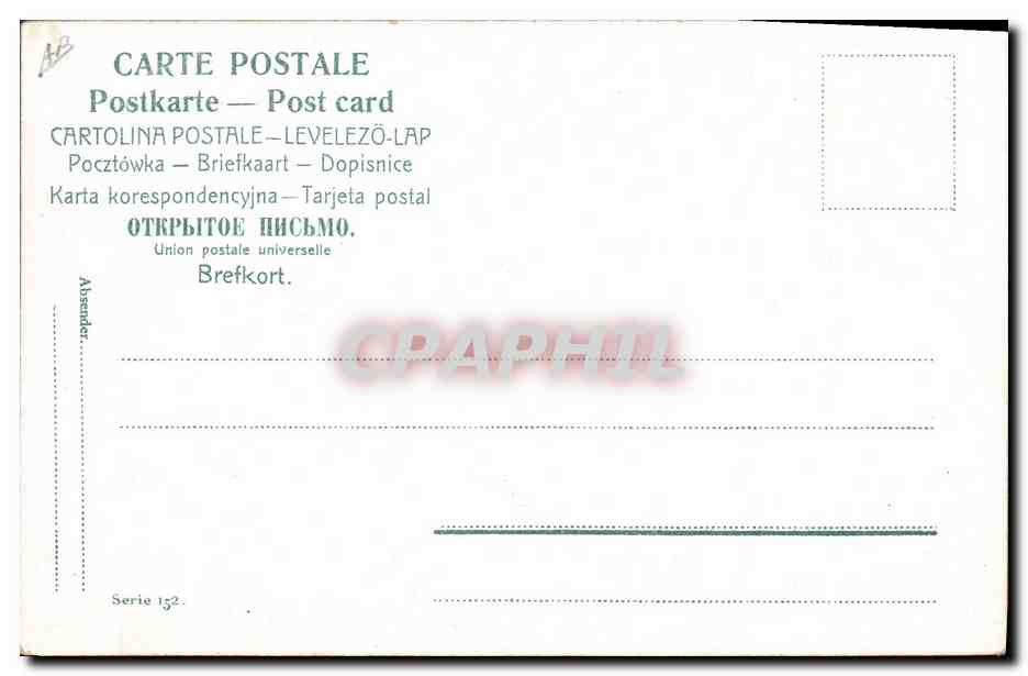 CPA Fantaisie Enfant Bebe  — Rückseite