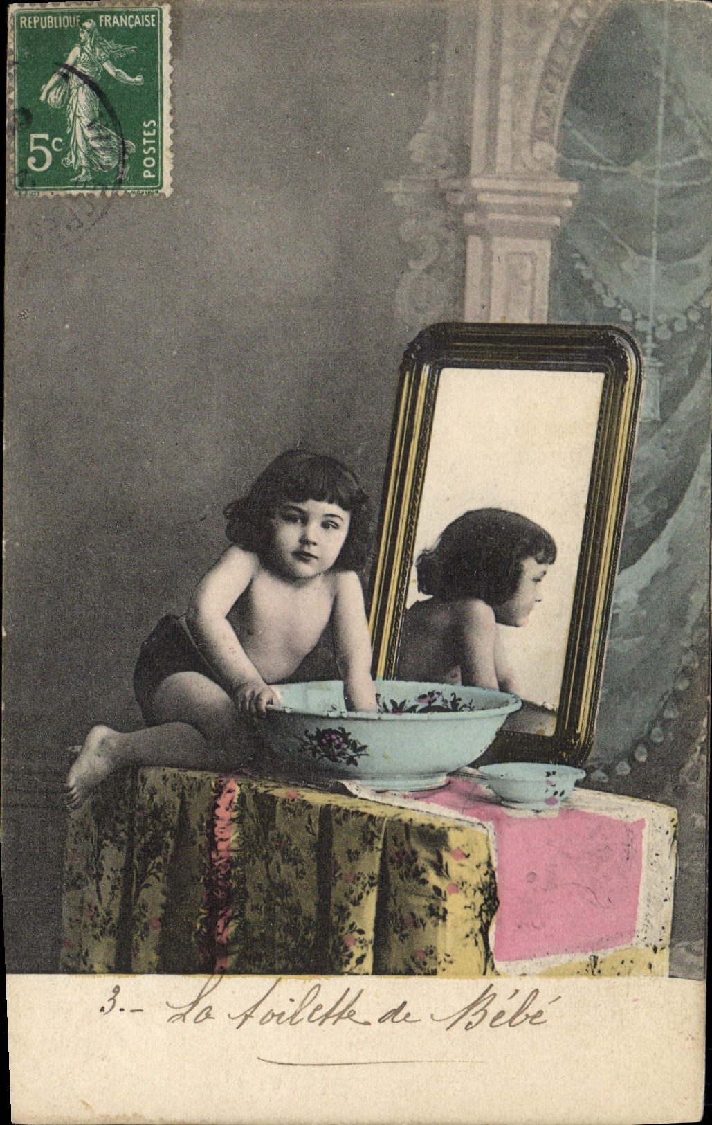 CPA Fantaisie Enfant Bebe 