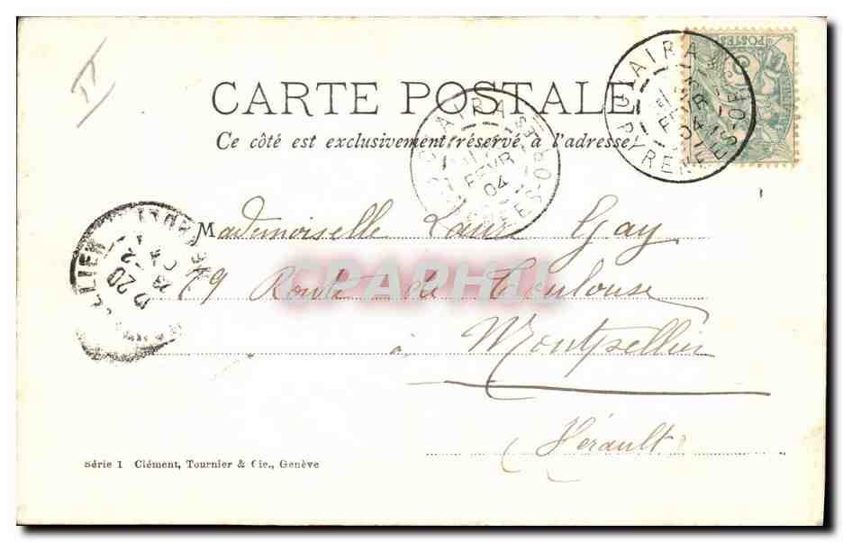 CPA Fantaisie Enfant Bebe  — Rückseite