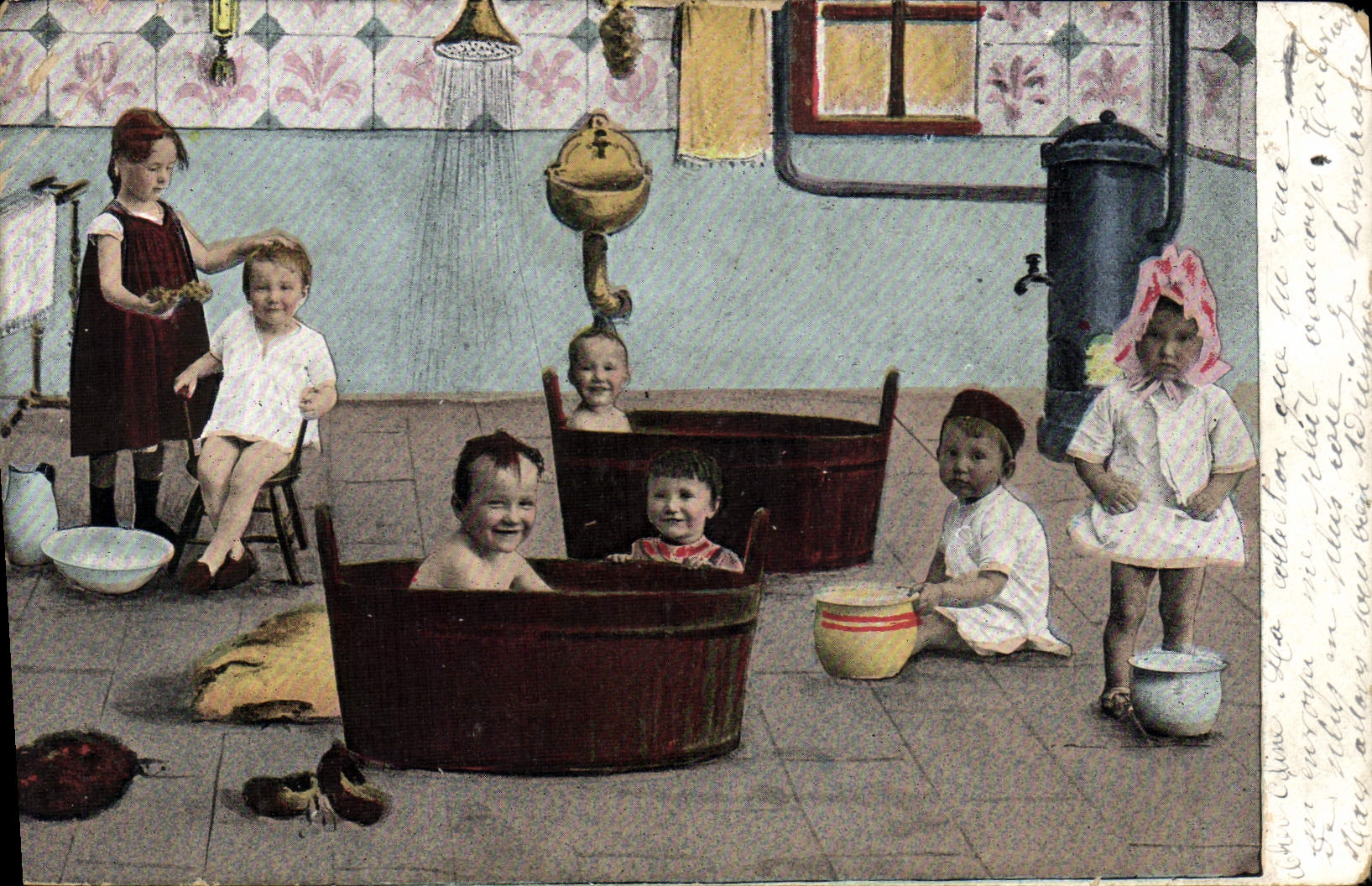 CPA Fantaisie Enfant Bebe 