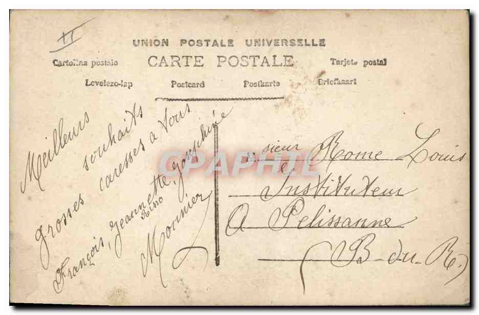 CPA Fantaisie Enfant Bebe  — Verso