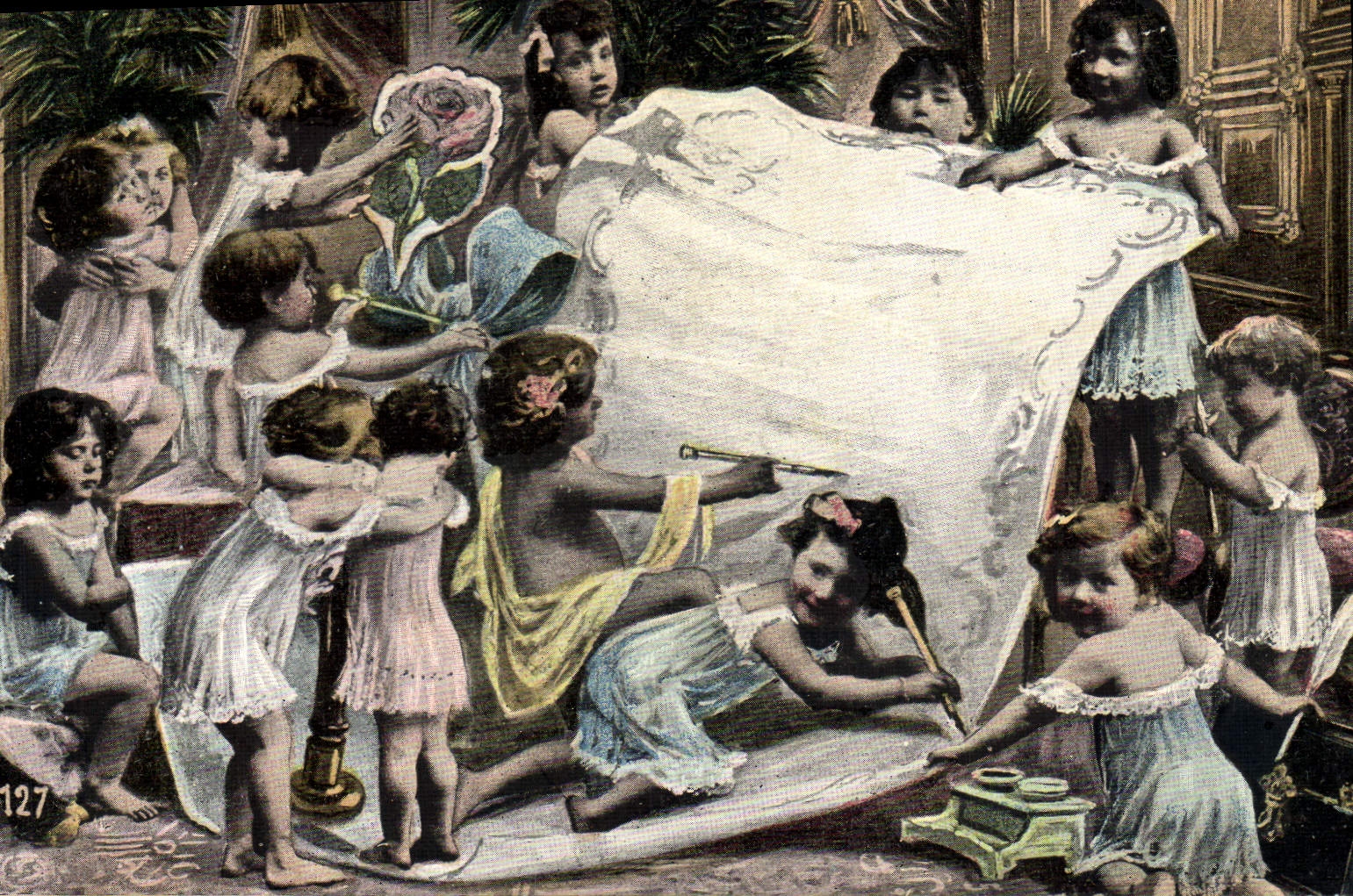 CPA Fantaisie Enfant Bebe 