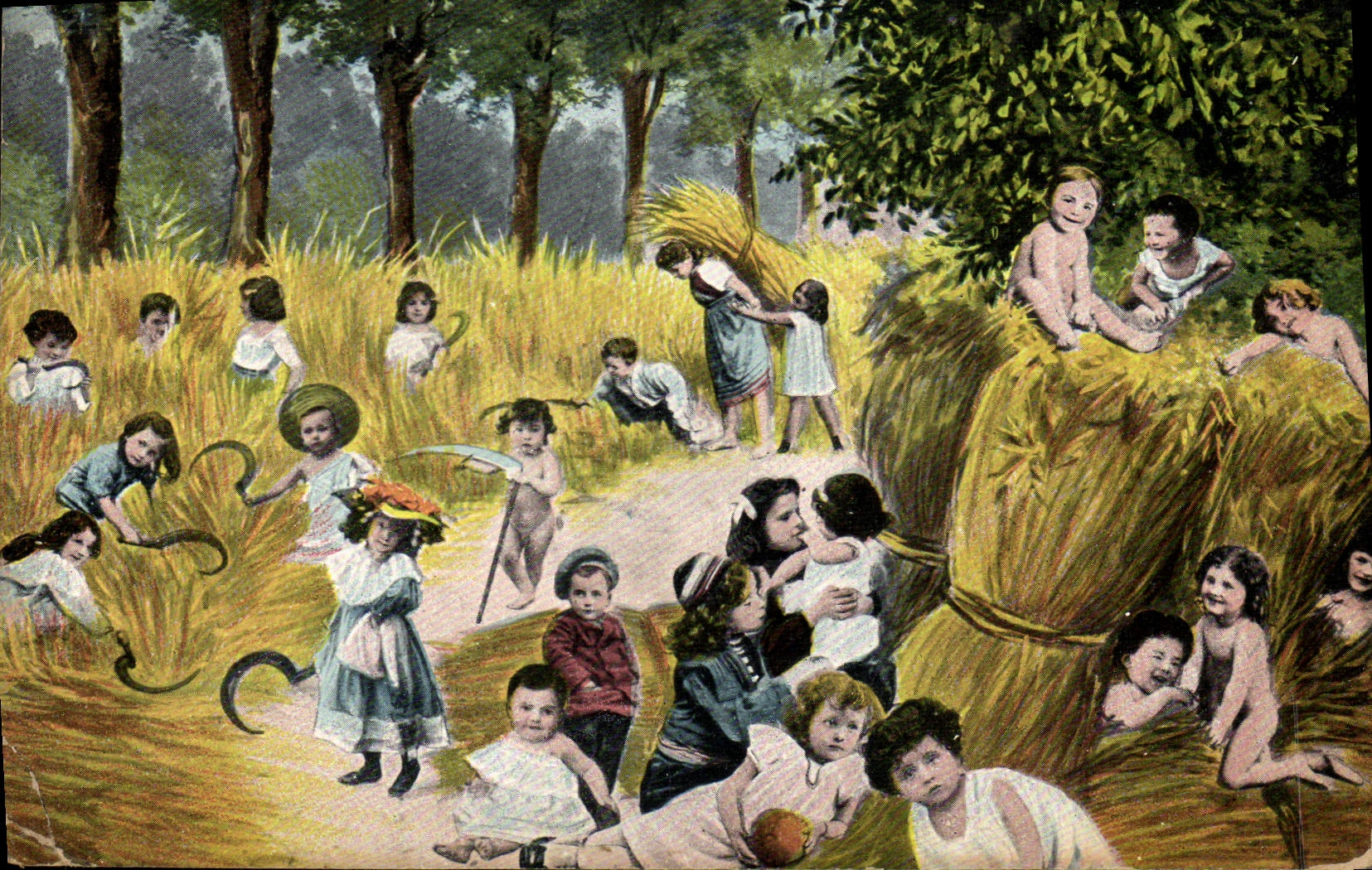 CPA Fantaisie Enfant Bebe 