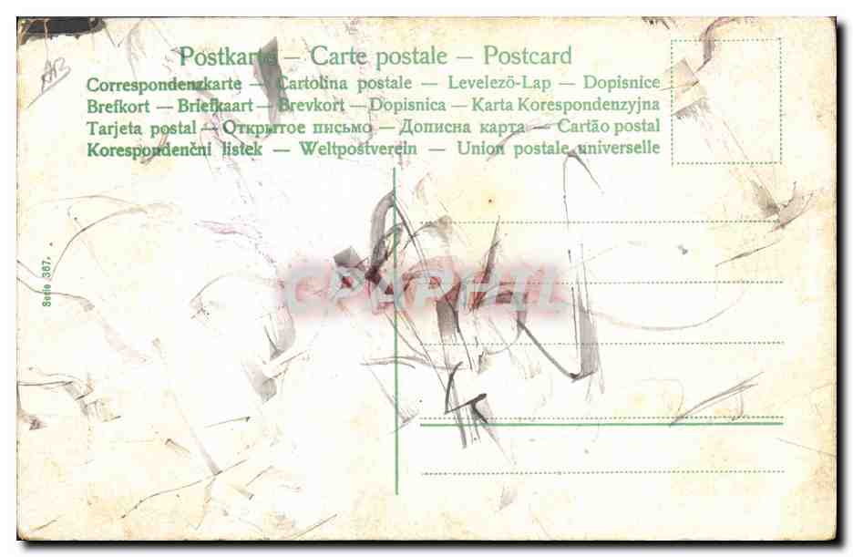 CPA Fantaisie Enfant Bebe  — Rückseite