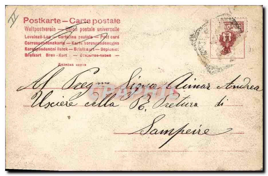 CPA Fantaisie Enfant Bebe  — Verso