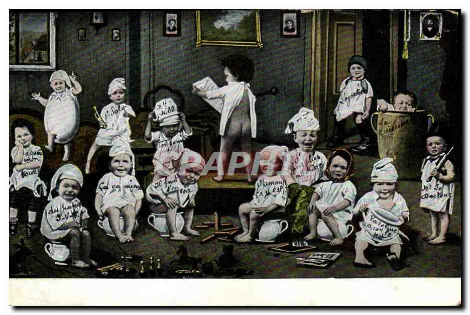 CPA Fantaisie Enfant Bebe 