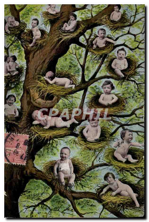 CPA Fantaisie Enfant Bebe 