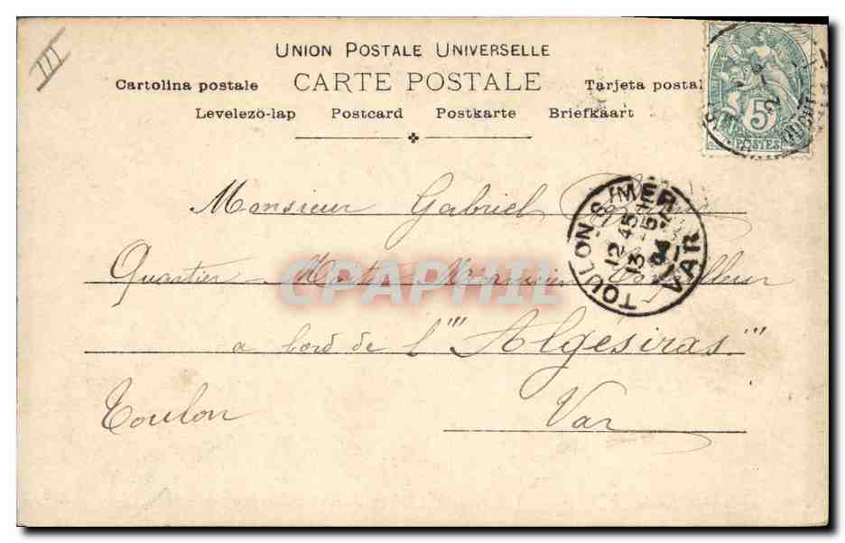 Portrait de VÉRÉNA — éditeur Reuithrîjer, Paris, n° 943 — S.I.P. — Verso