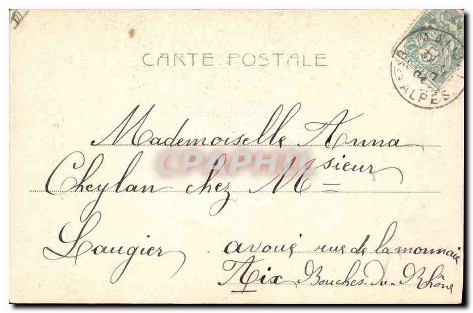 Femme en tenue orientale — L. De Vriés — ALTEROGGA (LÉON) — Reverso