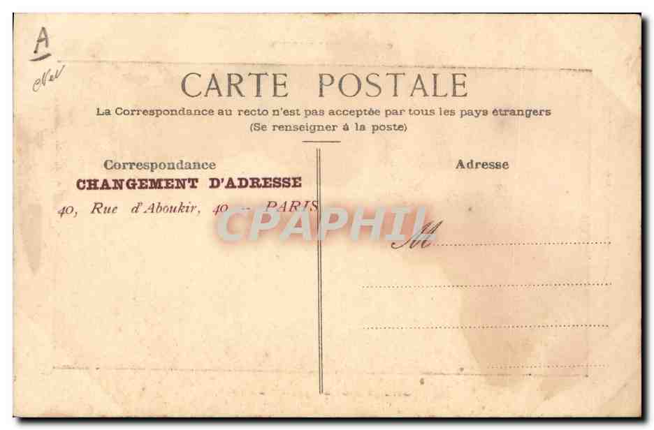 CPA Soums du Theatre de la Gaite Chansons gaies  — Verso