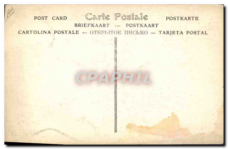 CPA M Ch Bernard de la Comedie Francaise  — Verso