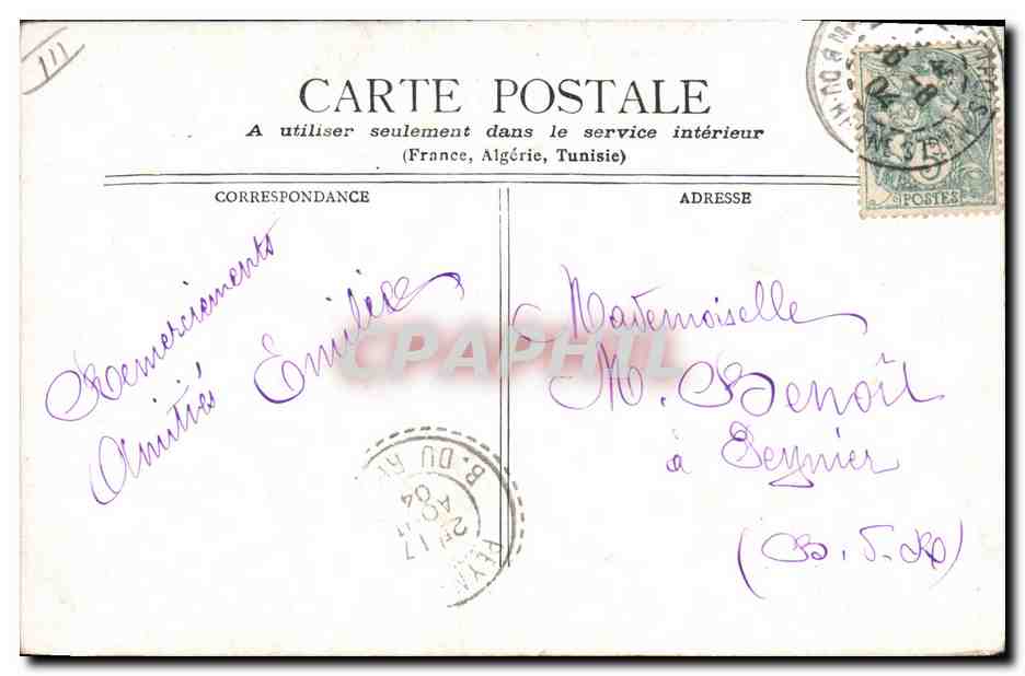 Anita de Costa — Paris aux Variétés — Cautin & Berger — Verso