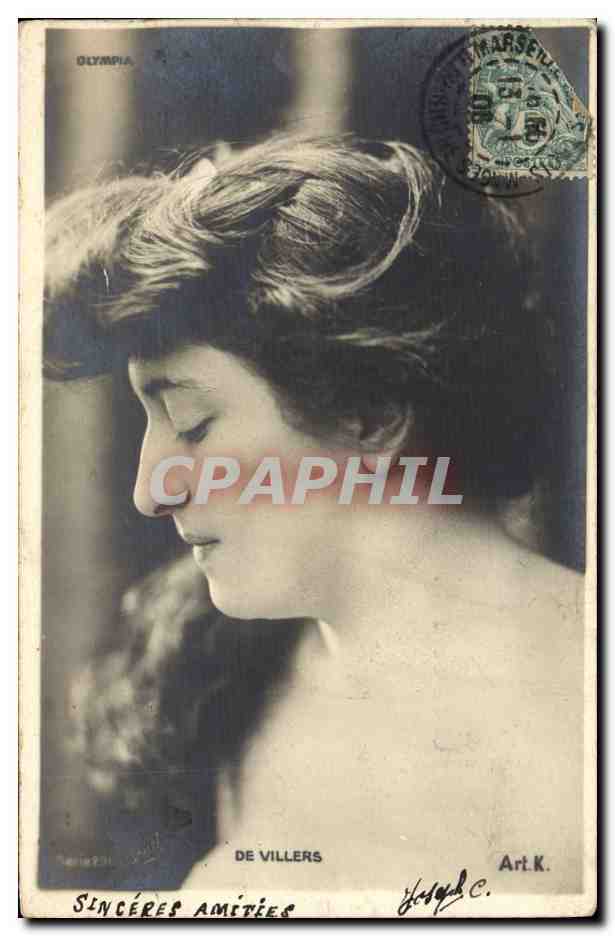 Portrait de femme — Olympia — éditeur Art.K.