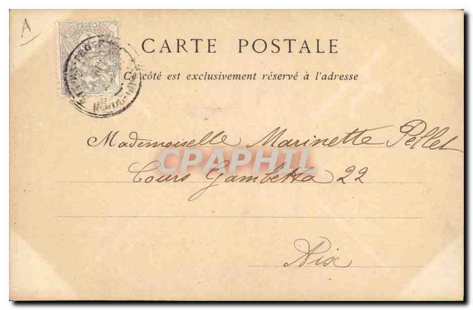 CPA Theatre Coquelin Aine Cyrano de Bergerac  — Verso