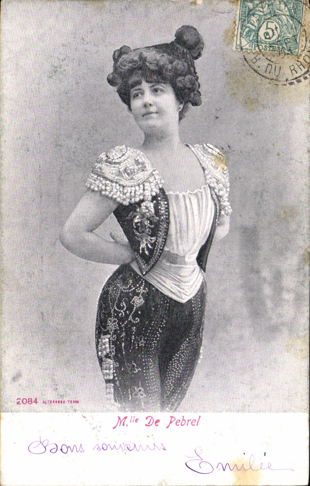 Mlle De Pebrel — danseuse — Alterna-Tern, n°2084