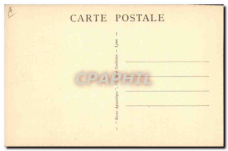 CPA Polaire Missions des Oblats de Marie Immaculee Amerique du Nord Sur les fleuves et les lacs du Grand Nord Mgr Breynat et l'un de ses missionnaires — Rückseite