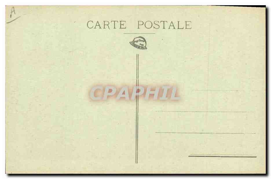 CPA Polaire Attelage de renne Alaska — Rückseite