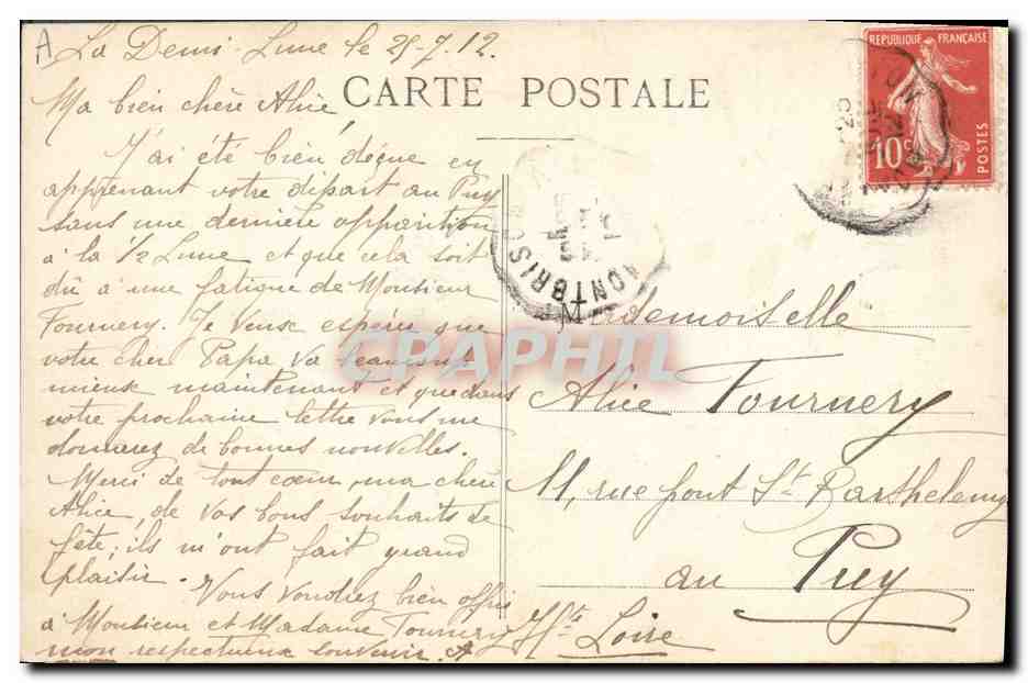 CPA Polaire Frere et soeur Alaska — Rückseite
