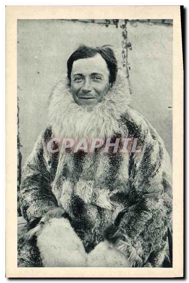 CPA Polaire Le Cure du Pole Nord Mission de Mary's Igloo Alaska