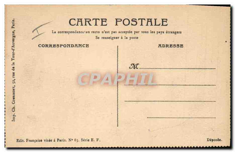 CPA Fantaisie Illustrateur Enfants Le salut aux blesses Militaria  — Rückseite