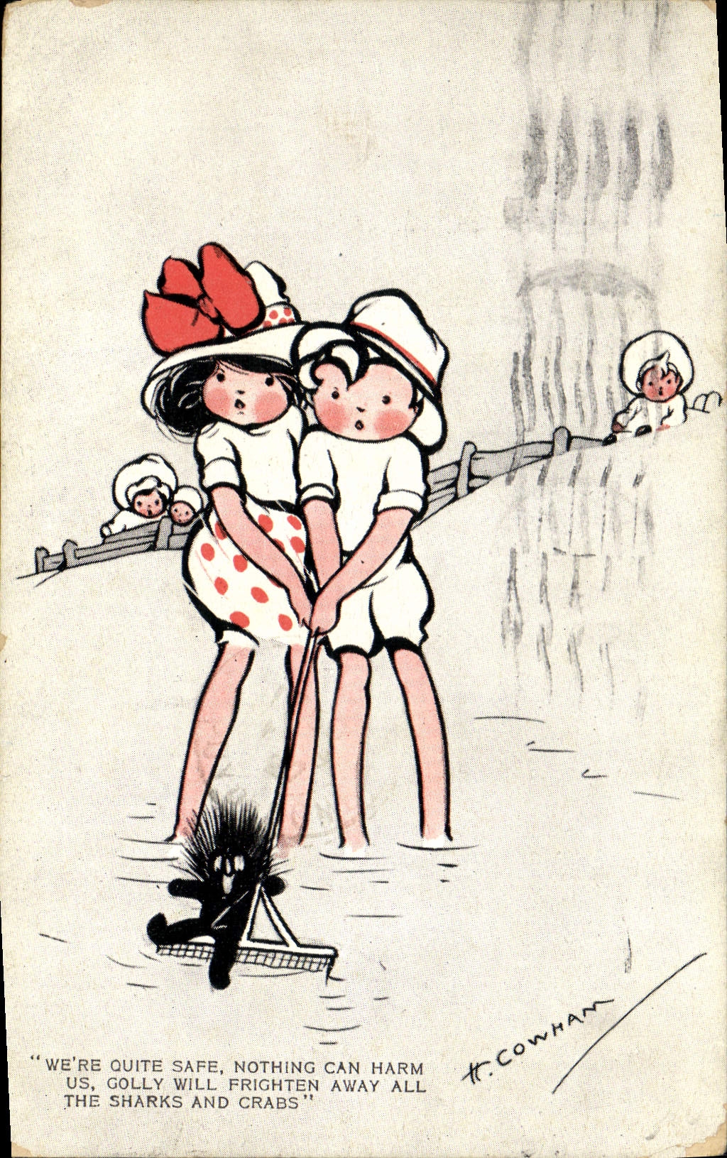CPA Fantaisie Illustrateur Enfants