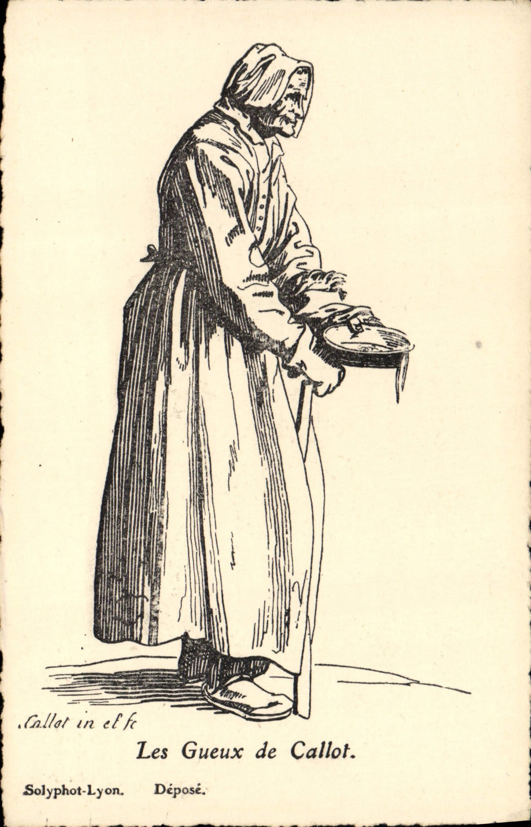 CPA Fantaisie Illustrateur Les gueux de Callot 