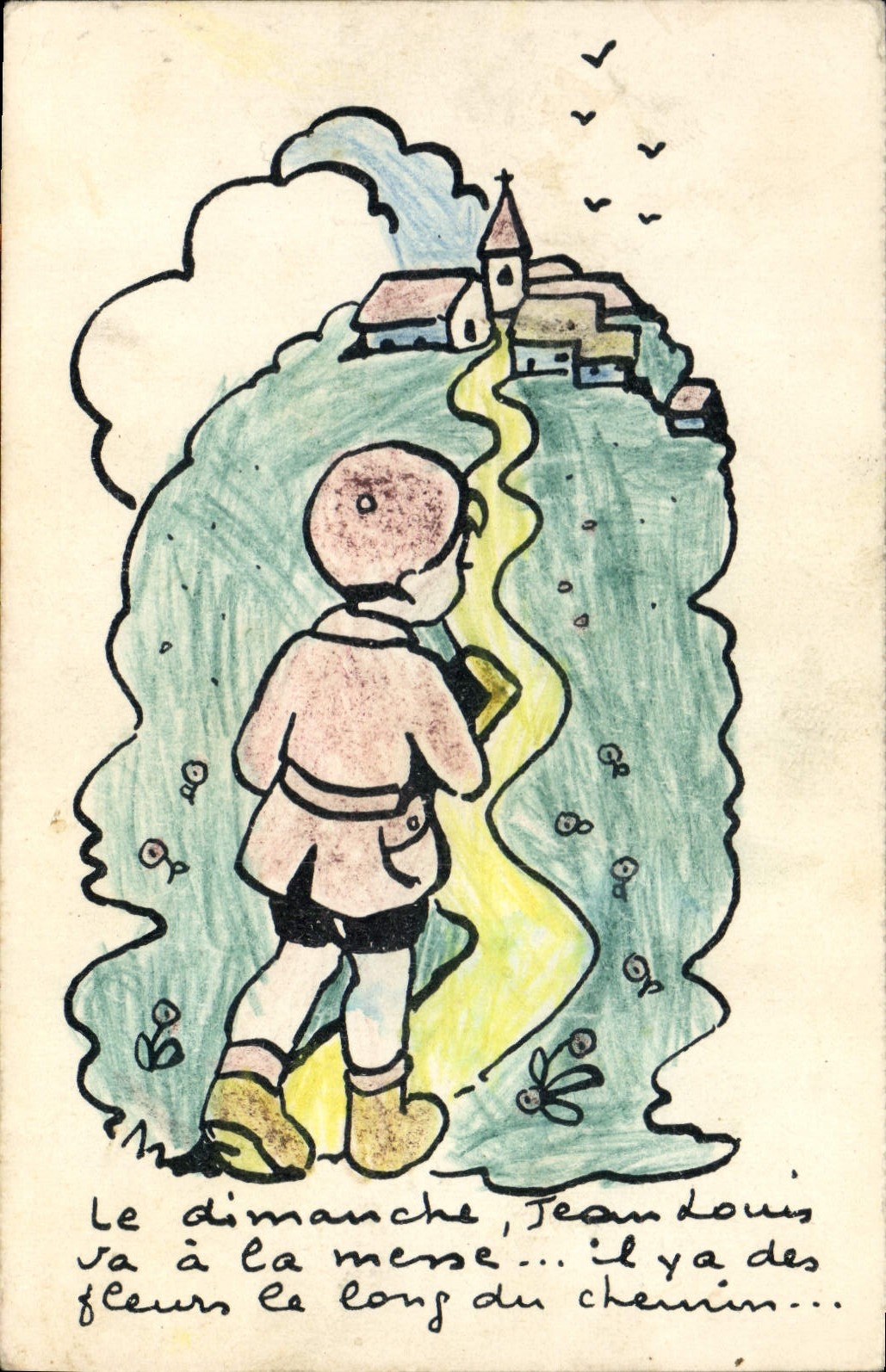 CPA Fantaisie Illustrateur Enfant 
