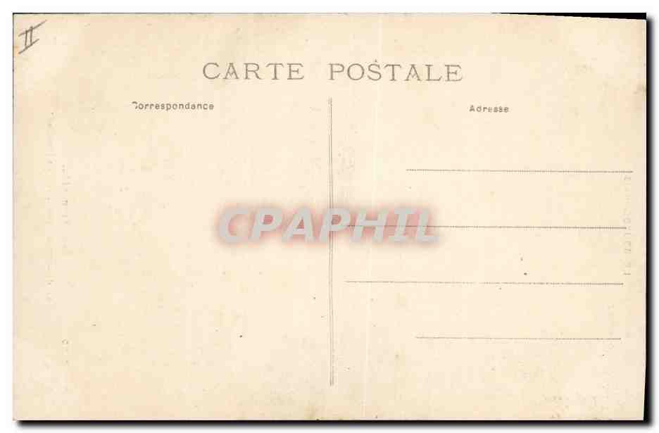 CPA Folklore Le Bourbonnais Entreprenant — Verso