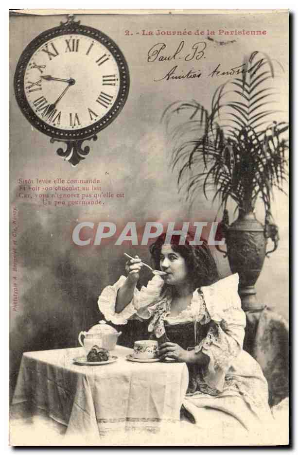 La Journée de la Parisienne — Série 2 — Paul B. — Éditeur : P. B. & Cie, Nancy
