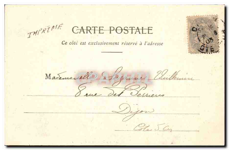 La Journée de la Parisienne — Série 2 — Paul B. — Éditeur : P. B. & Cie, Nancy — Achterkant