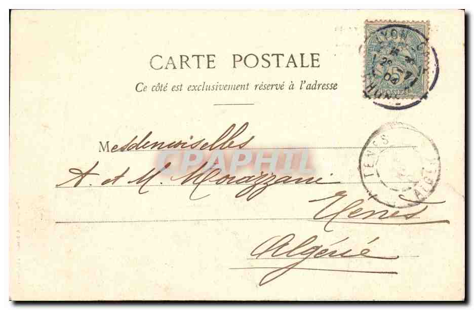 Le Nid de Pierrots — Série 7 — Phototype A. Bergeret & Cie, Nancy — Verso