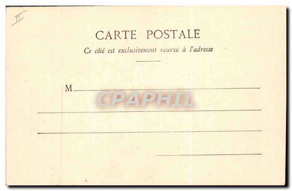 CPA Fantaisie Femme Les baisers — Verso
