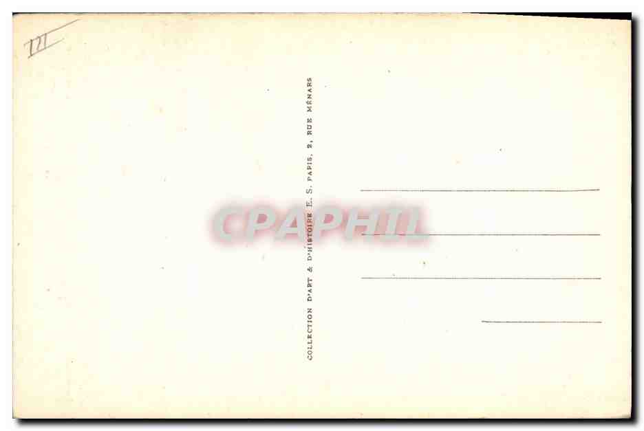 CPA Charette de la Contrie — Verso