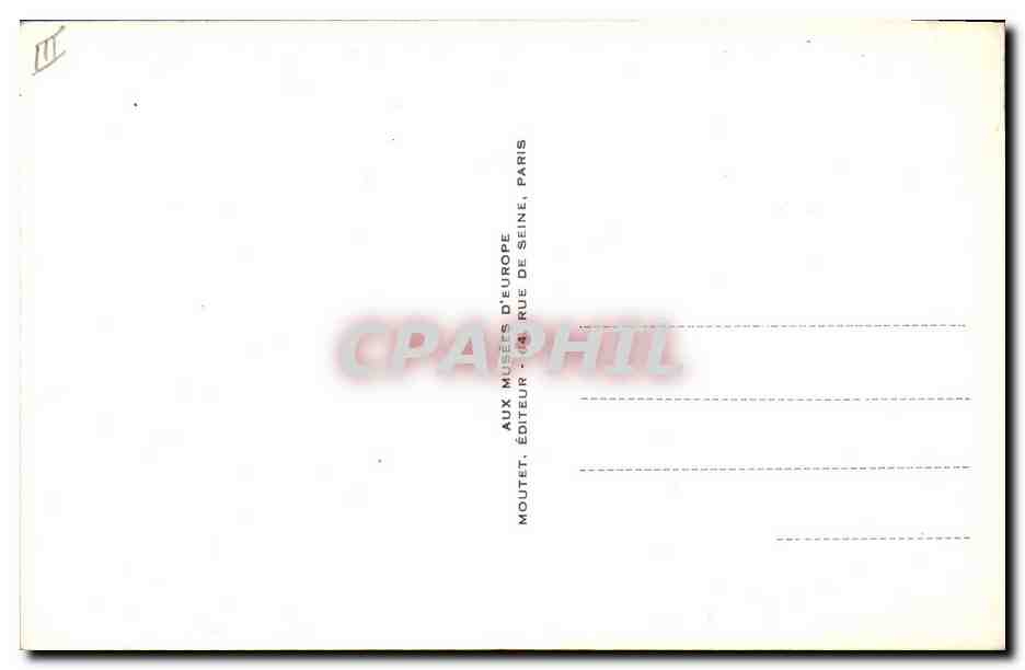 CPA Colbert  — Verso