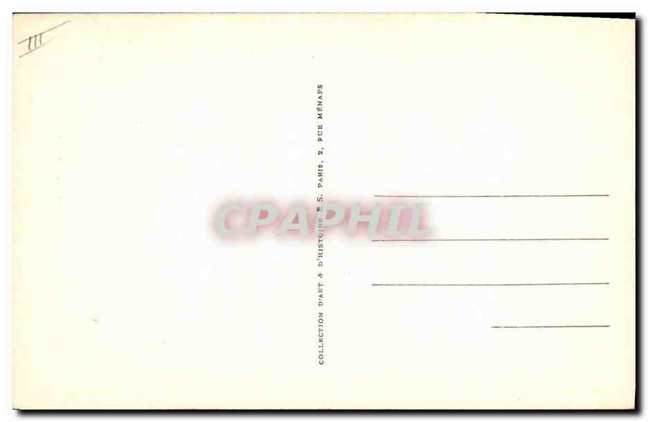 Ninon de Lenclos (Anne dite) — portrait gravé — Collection CPAPHIL — Rückseite