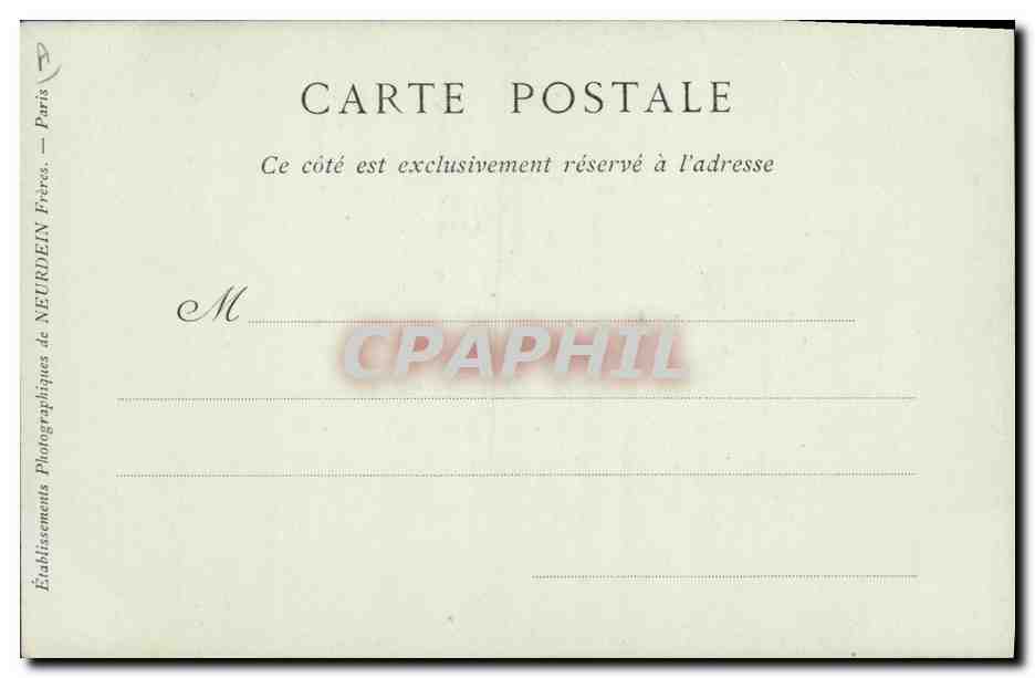 Géricault — Peintre d'Histoire, né à Rouen en 1791 — Collections ND Phot, n° 451 — Rückseite
