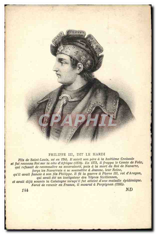 Philippe III, dit Le Hardi — Histoire — Éditeur Lévy et Verneuil, n° 144