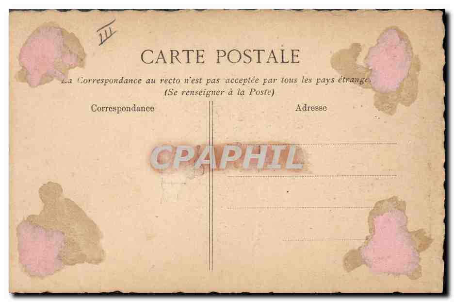 CPA Cambronne  — Verso