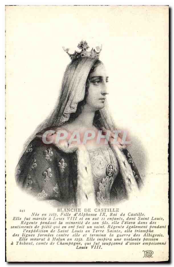 CPA Blanche de Castille