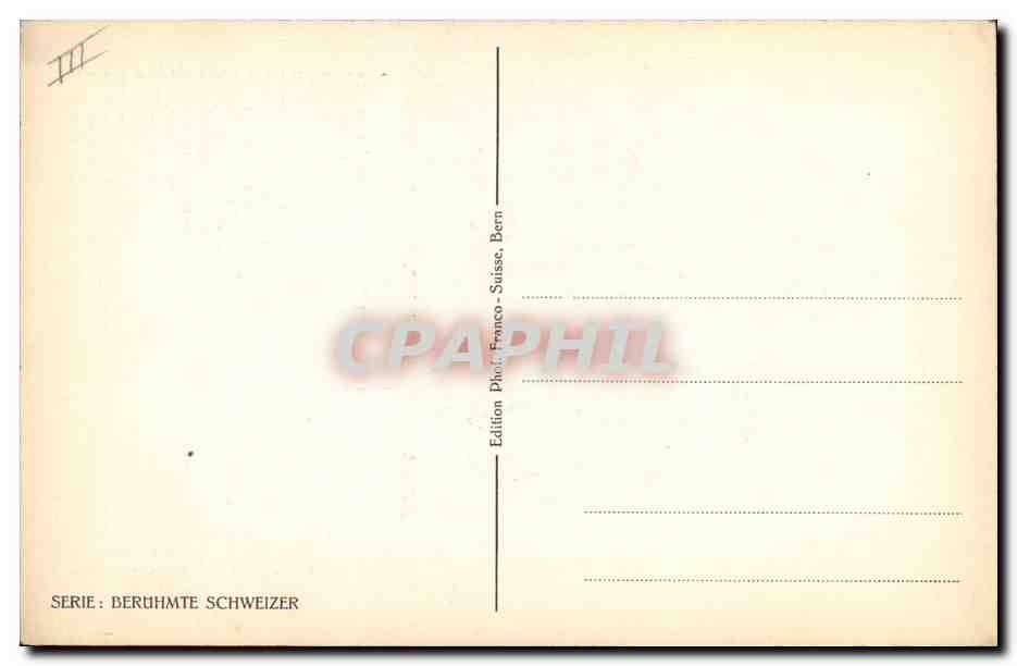 CPA Abraham Emanuel Frohlich — Verso