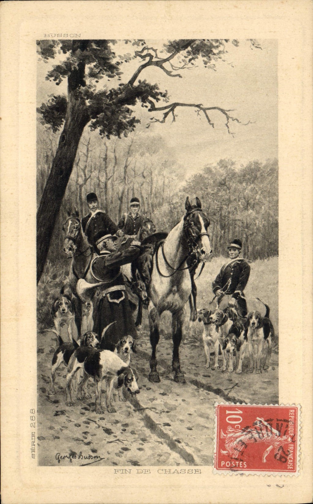 Fin de chasse — Georges Bubson — éditeur Bubson