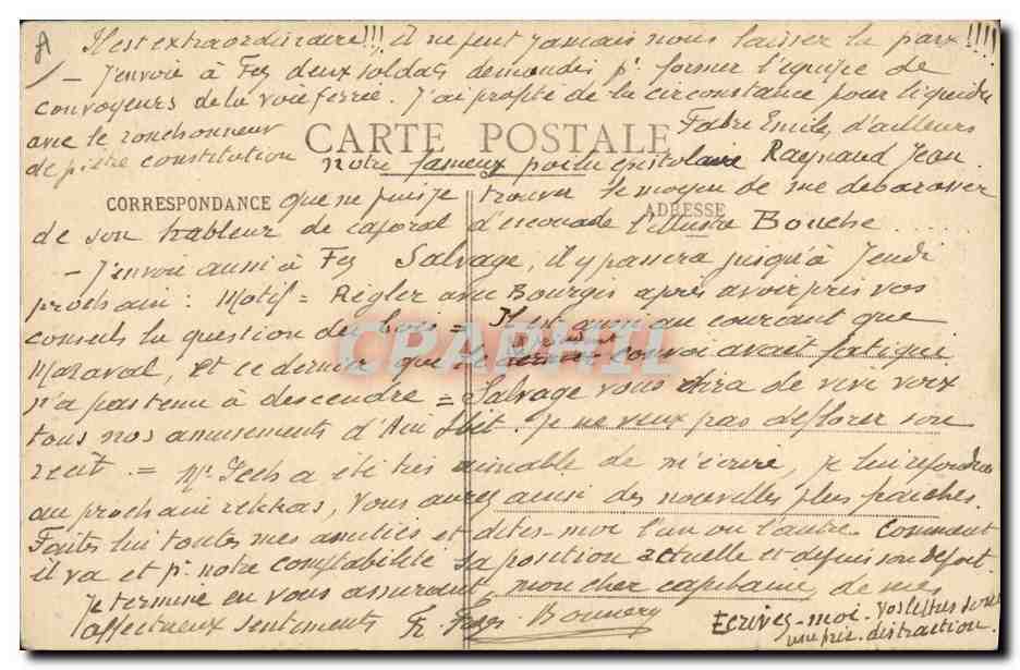 L'Armée Française au Maroc — La Bouliche Marocaine — M. Kerambrun et P. Cousin, éditeurs, Rabat — Reverso