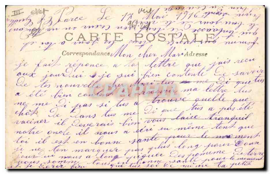 CPA Militaria Groupe de Spahis algeriens — Reverso